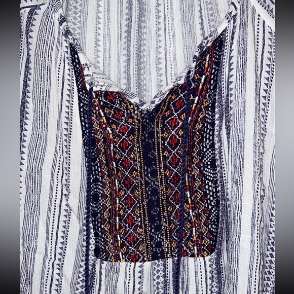 Dylan Ryan Tie Plus Size Top - Picture 3 of 8